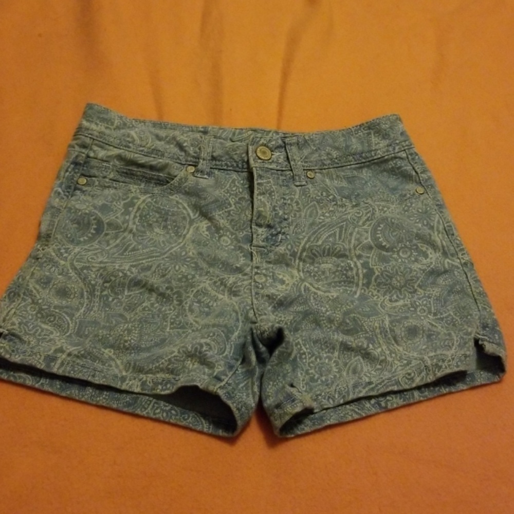 Jean designed shorts
